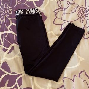 Black Gymshark Fit Seamless Leggings